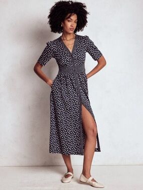Boden | Dresses | Boden Eve Linen Midi Dress | Poshmark